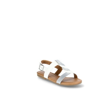 Wonder Nation Little Girls and Big Girls Braid Sandals