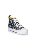 thumbnail image 1 of Wonder Nation Little Girls and Big Girls Platform High Top Sneakers, Sizes 13-6, 1 of 5