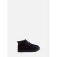 thumbnail image 1 of Wonder Nation Boys' Lace-Up Faux Suede Slipper Booties, Medium Width, 1 of 5