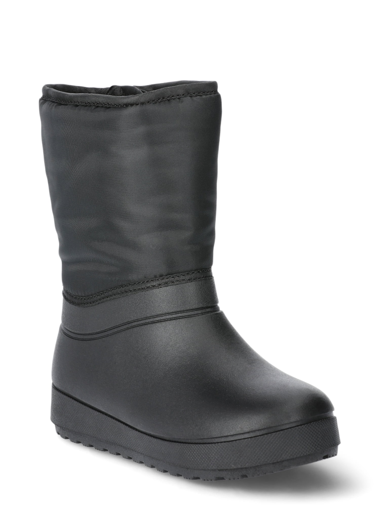 Wonder Nation Toddler And Kids Winter Boots With Side Zip Walmart Wonder nation toddler and kids winter boots with side zip walmart