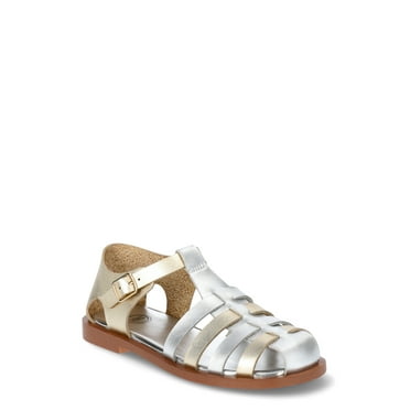 Wonder Nation Little and Big Girls’ Fisherman Sandals