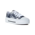 thumbnail image 1 of Wonder Nation Little and Big Girls Platform Canvas Sneaker, Sizes 13-6, 1 of 3