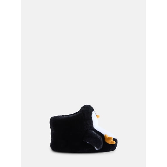 Wonder Nation Little and Big Girls' Plush Critter Slippers