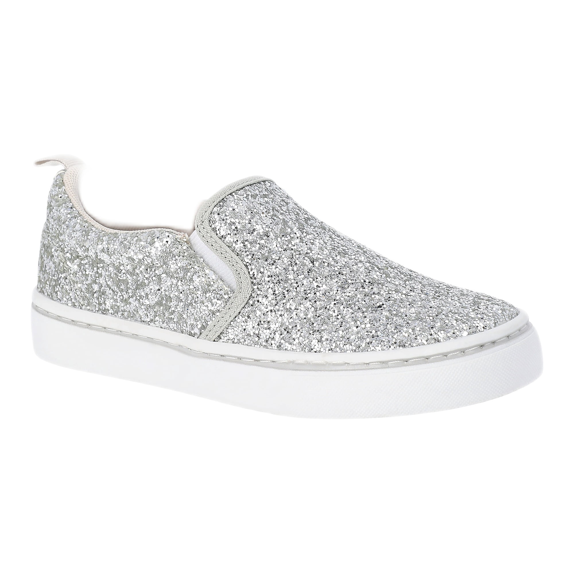 Wonder Nation Girls Slip-On Sneakers