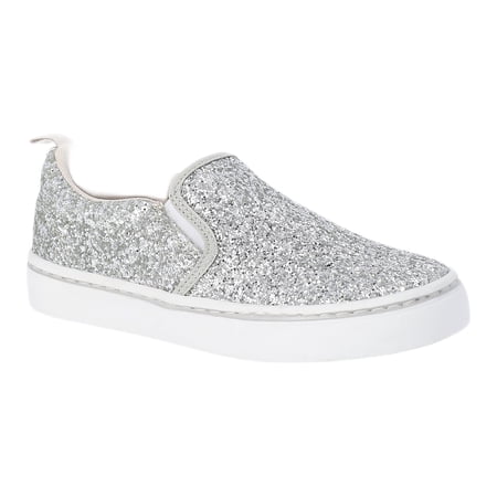 Wonder Nation Girls Slip-On Sneakers