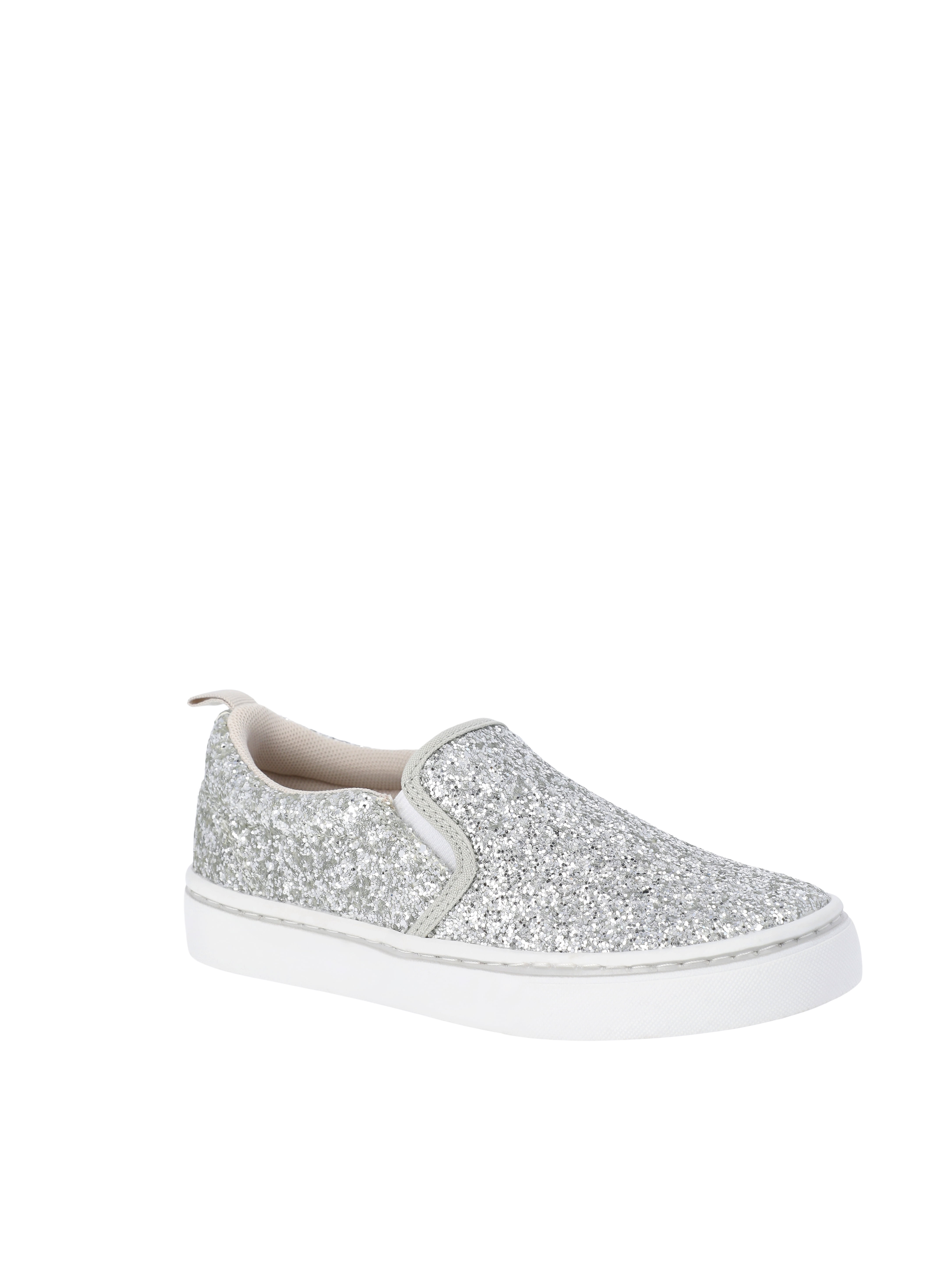 Wonder Nation Girls Slip-On Sneakers