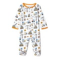 thumbnail image 1 of Wonder Nation Long Sleeve Crew Neck Graphic Print Pajamas (Newborn) 1 Pack, 1 of 3
