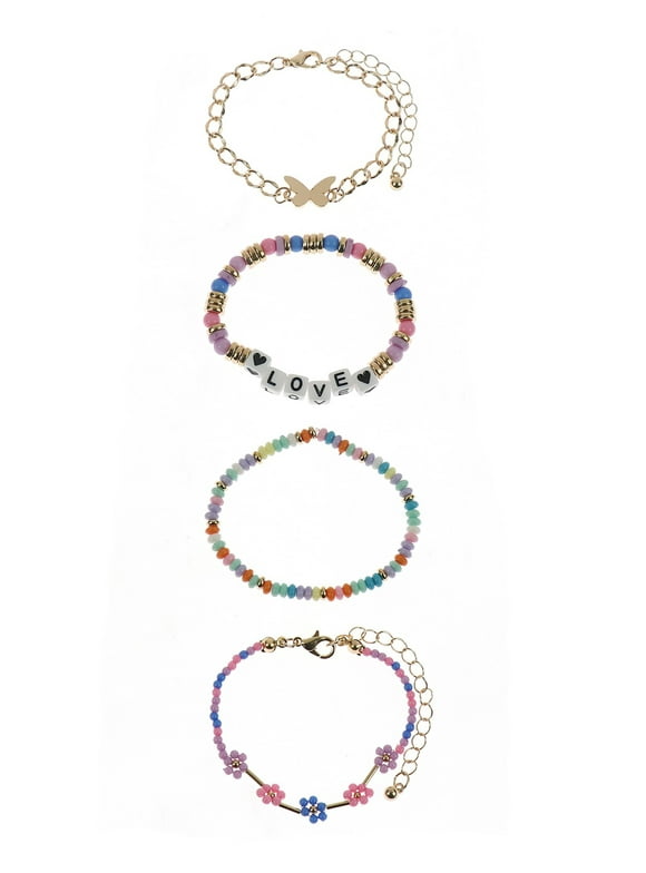Love 4 Pack Bracelet Set