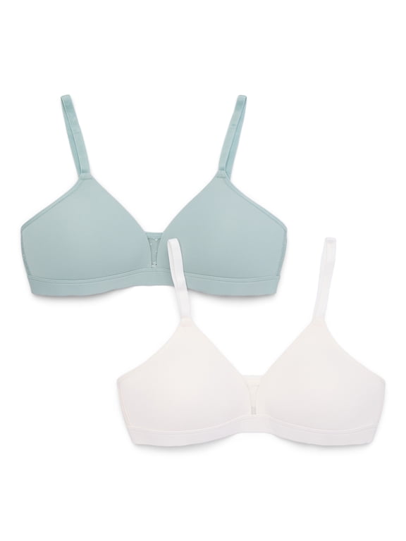 Molded Cup Bralette, 2 Pack, Sizes 30-38
