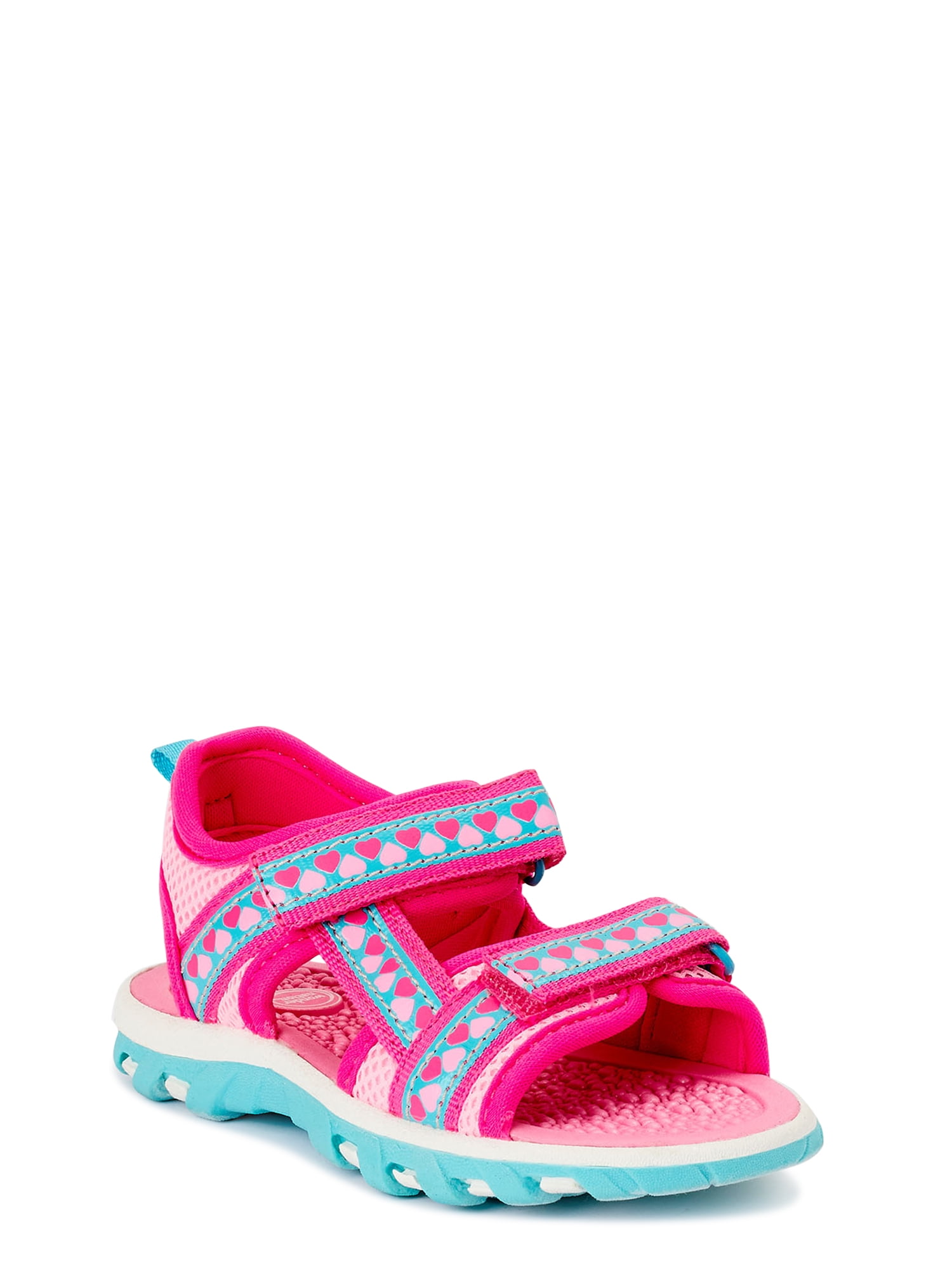 Wonder Nation Open Toe Sport Sandals (Toddler Girls)
