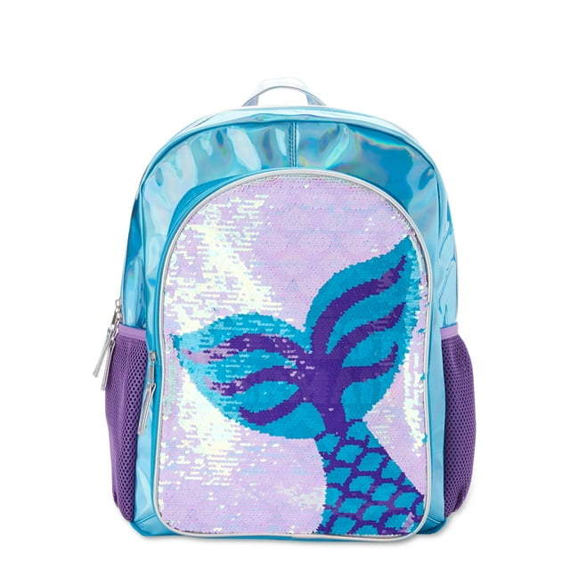 Wonder Nation Sequin Mermaid Backpack - Walmart.com