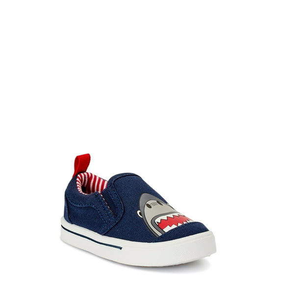 Wonder Nation Shark Canvas Sneakers (Infant Boys)