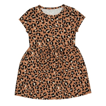 Wonder Nation Short Sleeve Play Dress, Sizes 4-18 & Plus