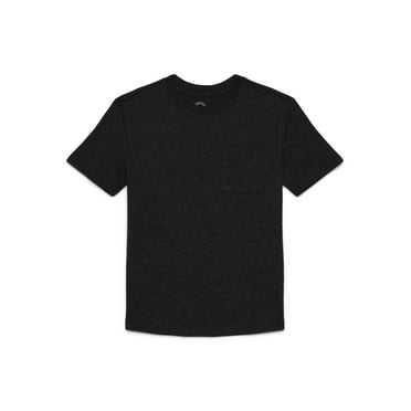 Wonder Nation Boys Pocket Tee with Short Sleeves, Sizes 4-18 & Husky