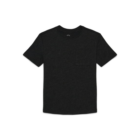 Wonder Nation Boys Pocket Tee with Short Sleeves, Sizes 4-18 & Husky