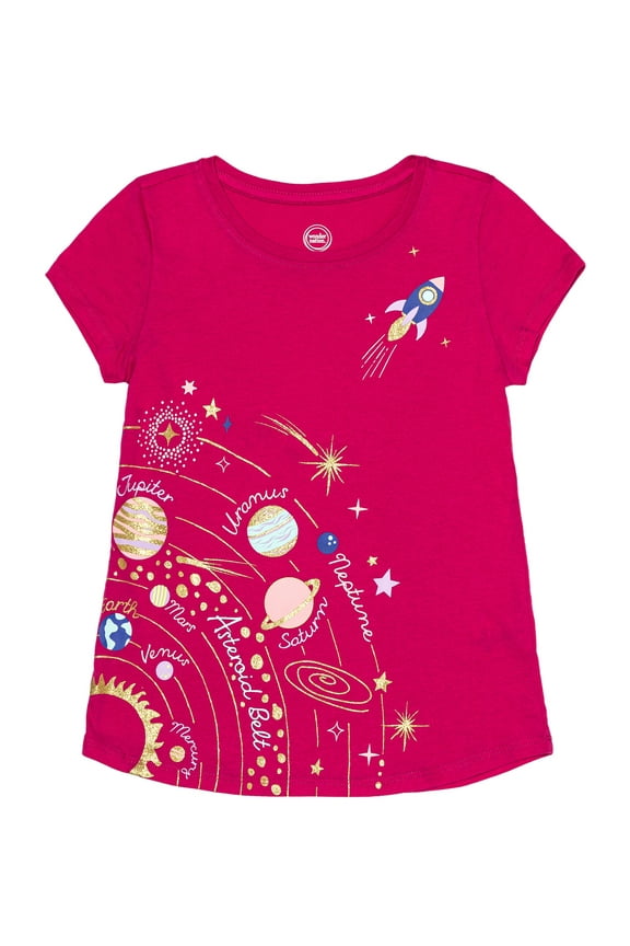 Short Sleeve Solar T-Shirt (Big Girls)