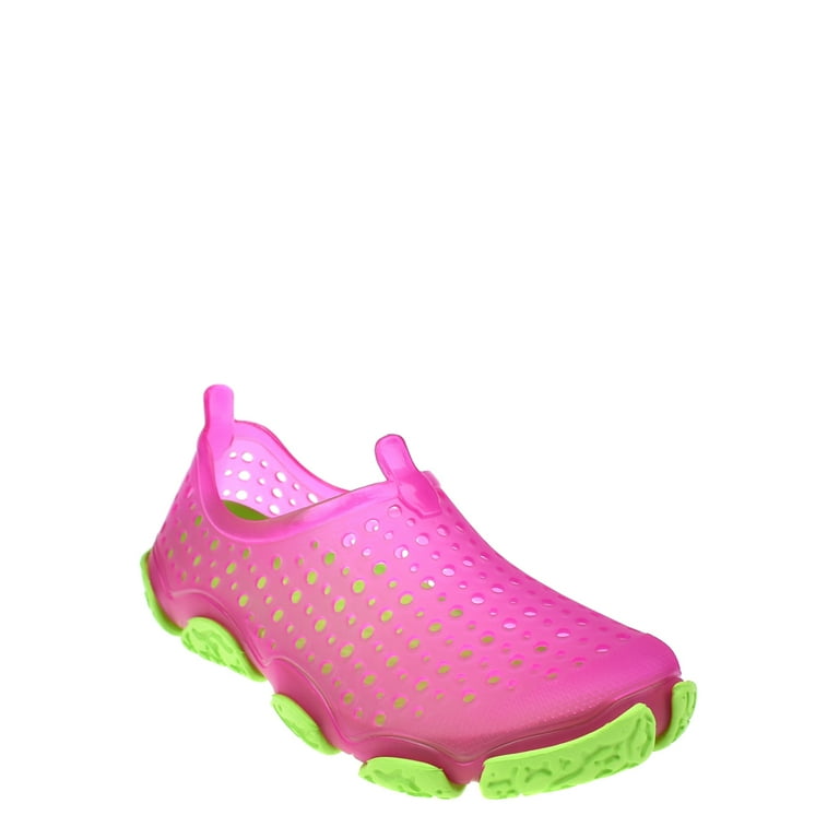 Wonder Nation Slip on Perforated Jelly Water Shoe Toddler Girls