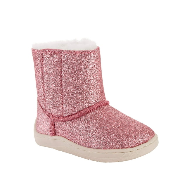 Wonder Nation Sparkly Faux Fur Boots (Infant Girls)