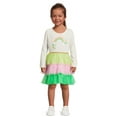 thumbnail image 1 of Wonder Nation St. Patrick's Day Toddler Girl Tutu Dress, Sizes 12M-5T, 1 of 5
