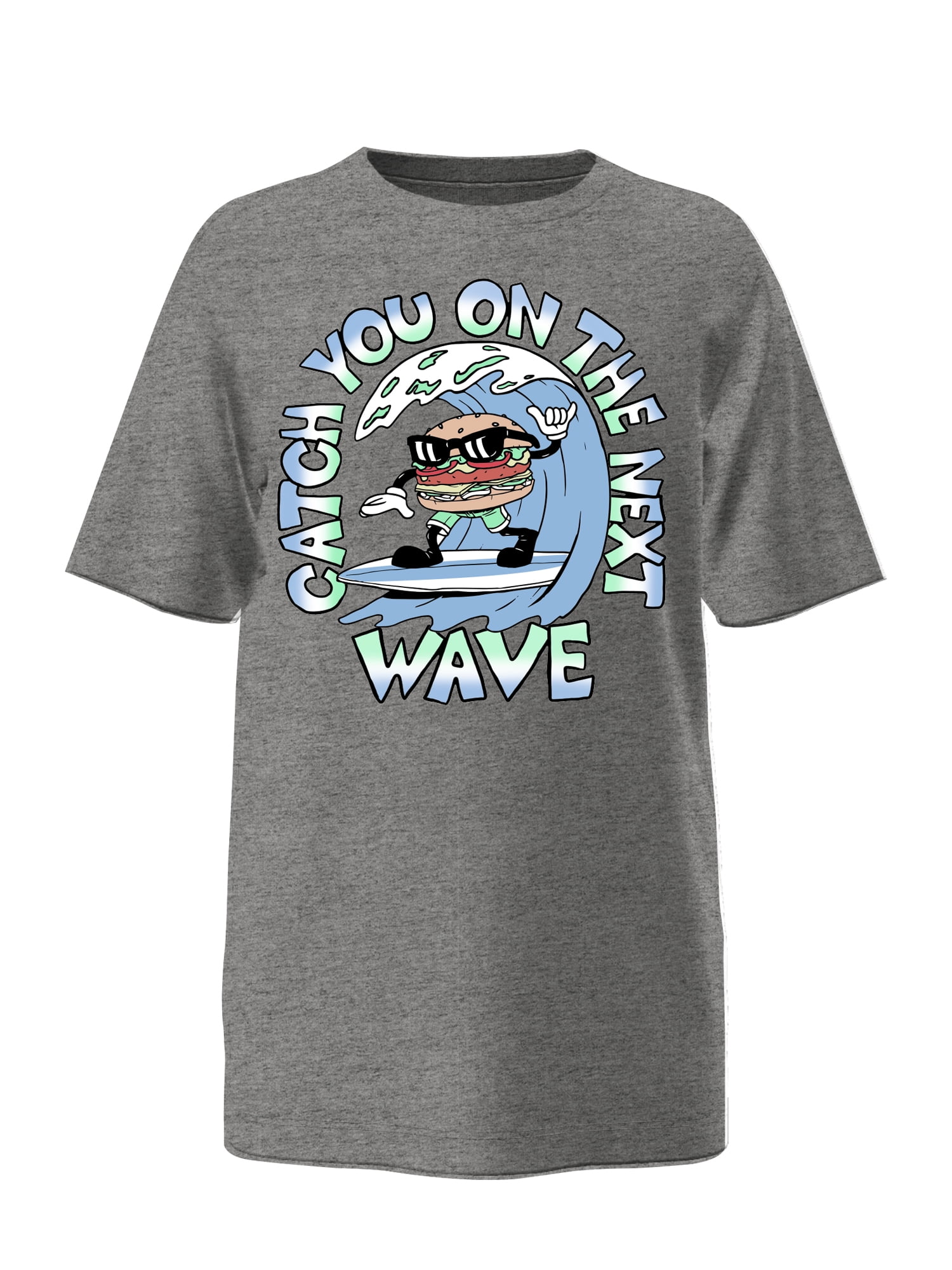 ●Tech. T / Roll With It Wonder Nation Boys Roll With It, Crew Neck, Short Sleeve