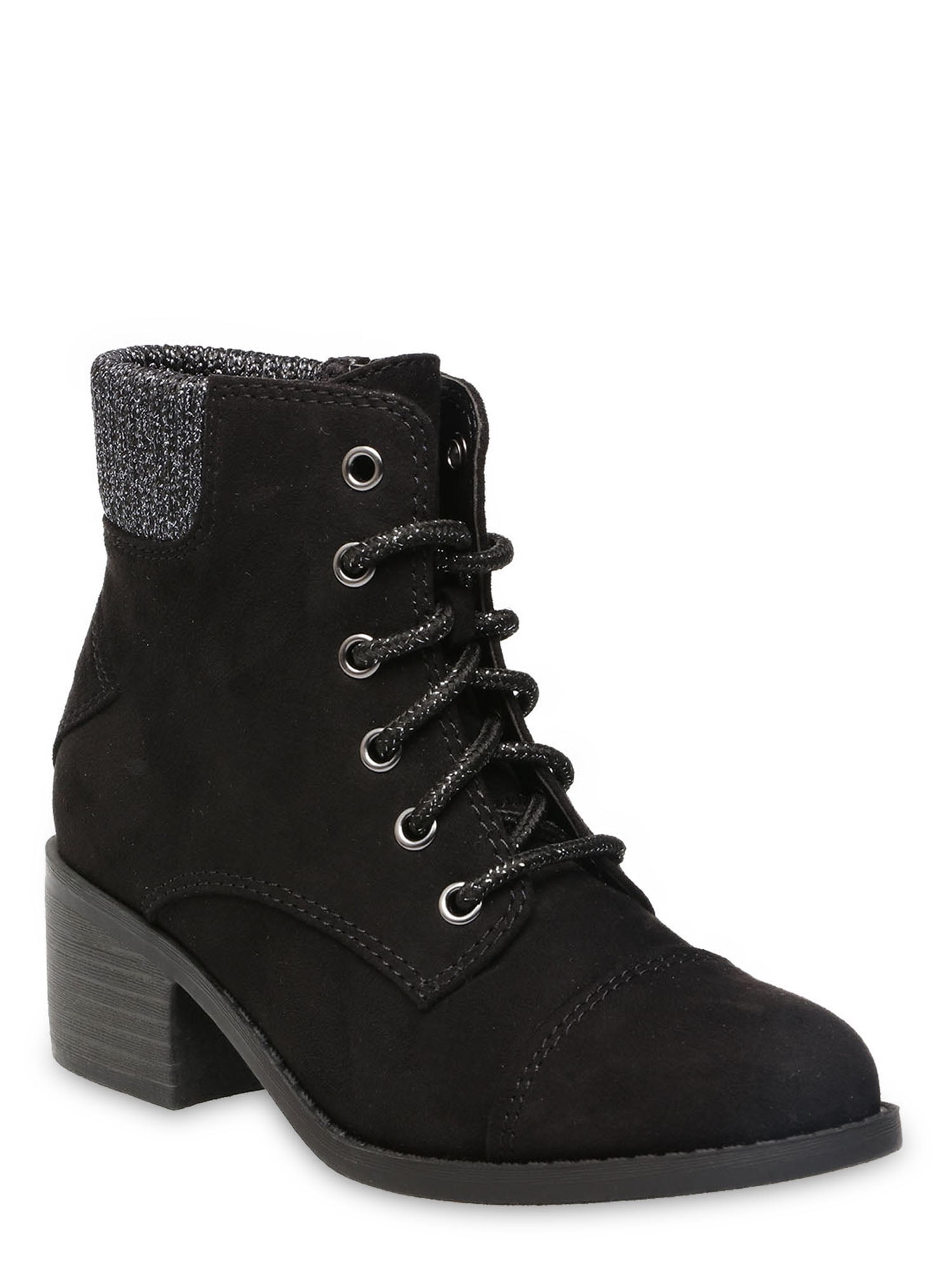 Booties with sweater cuff discount