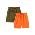thumbnail image 1 of Wonder Nation Swim Trunks Boys, 2-Pack, 4-18 & Husky, UPF 50+, 1 of 3