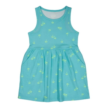 Wonder Nation Girls Tank Play Dress, Sizes 4-18 & Plus