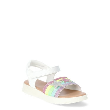 Wonder Nation Toddler & Baby Girl Star Play Sandals