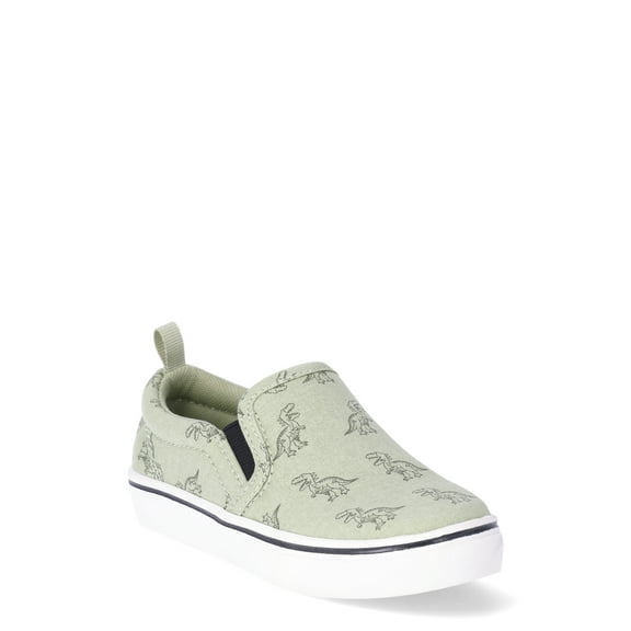 Wonder Nation Baby, Toddler, and Boys Casual Slip-On Sneakers