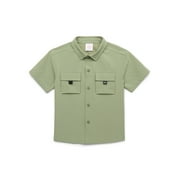 Toddler Boys Adventure Shirt with Short Sleeves, Sizes 12M-5T