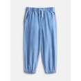 thumbnail image 1 of Wonder Nation Toddler Boys' Chambray Jogger Pants, Sizes 18M-6T, 1 of 4