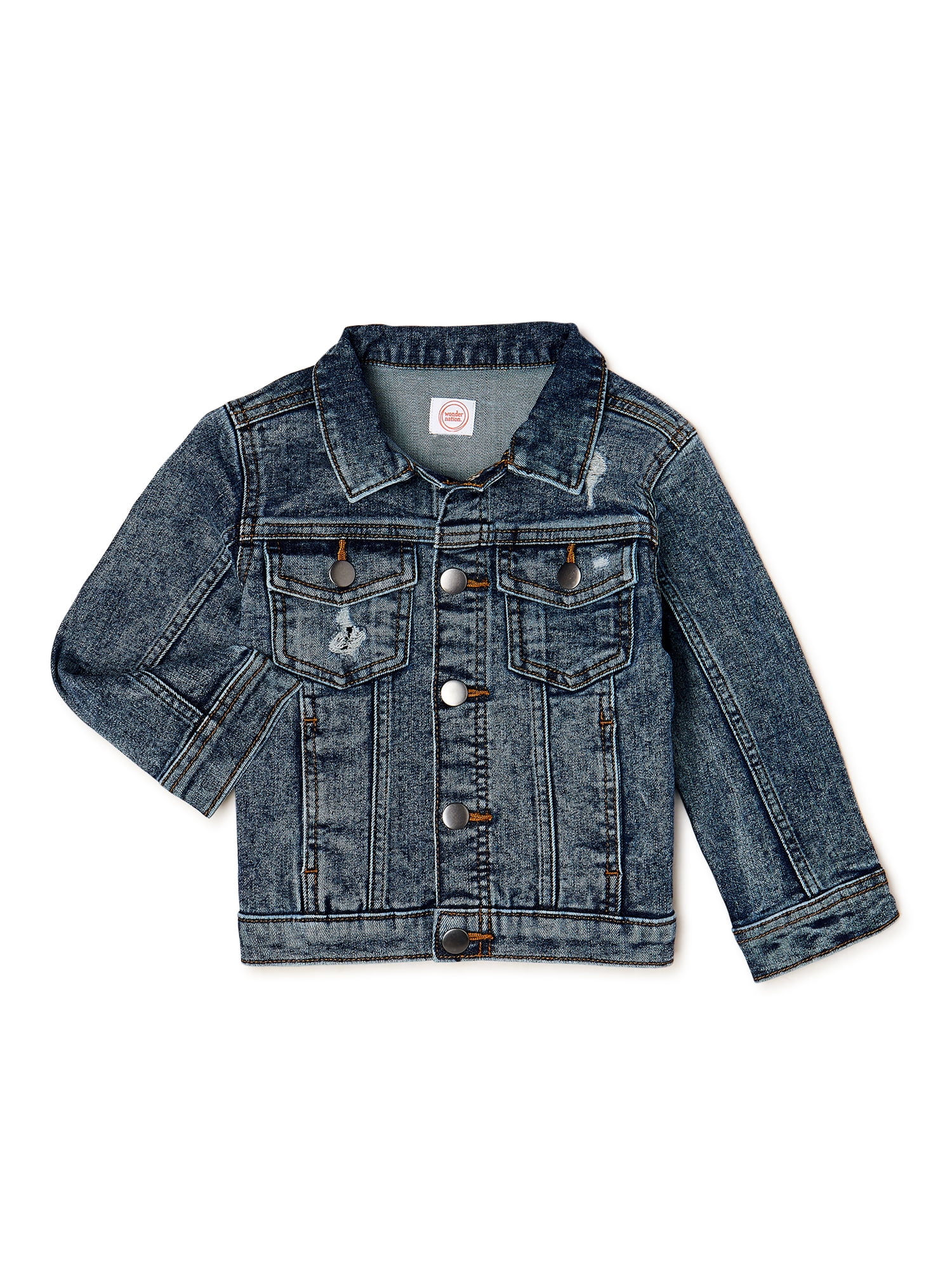 Wonder Nation Toddler Boy Denim Jacket, Sizes 12M5T