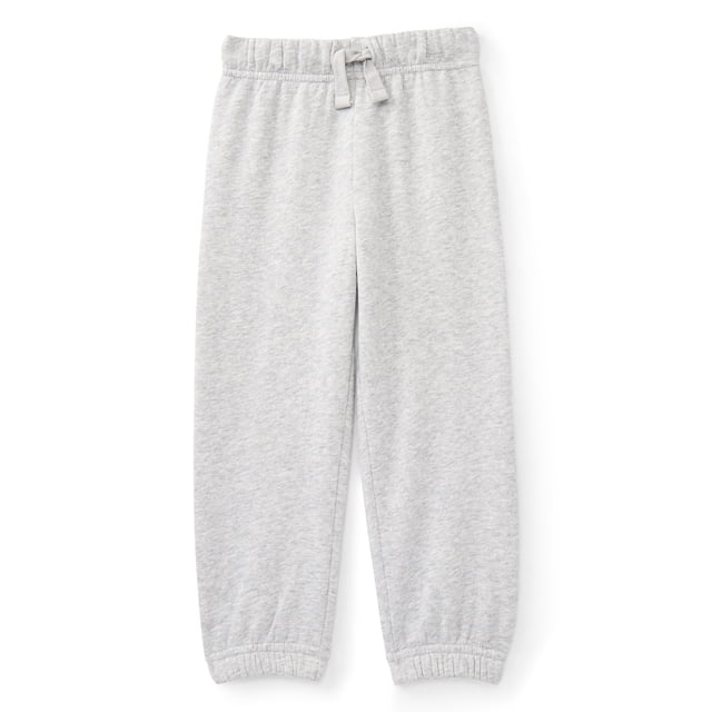 Wonder Nation Toddler Boys Fleece Jogger Pants, Sizes 18M-5T