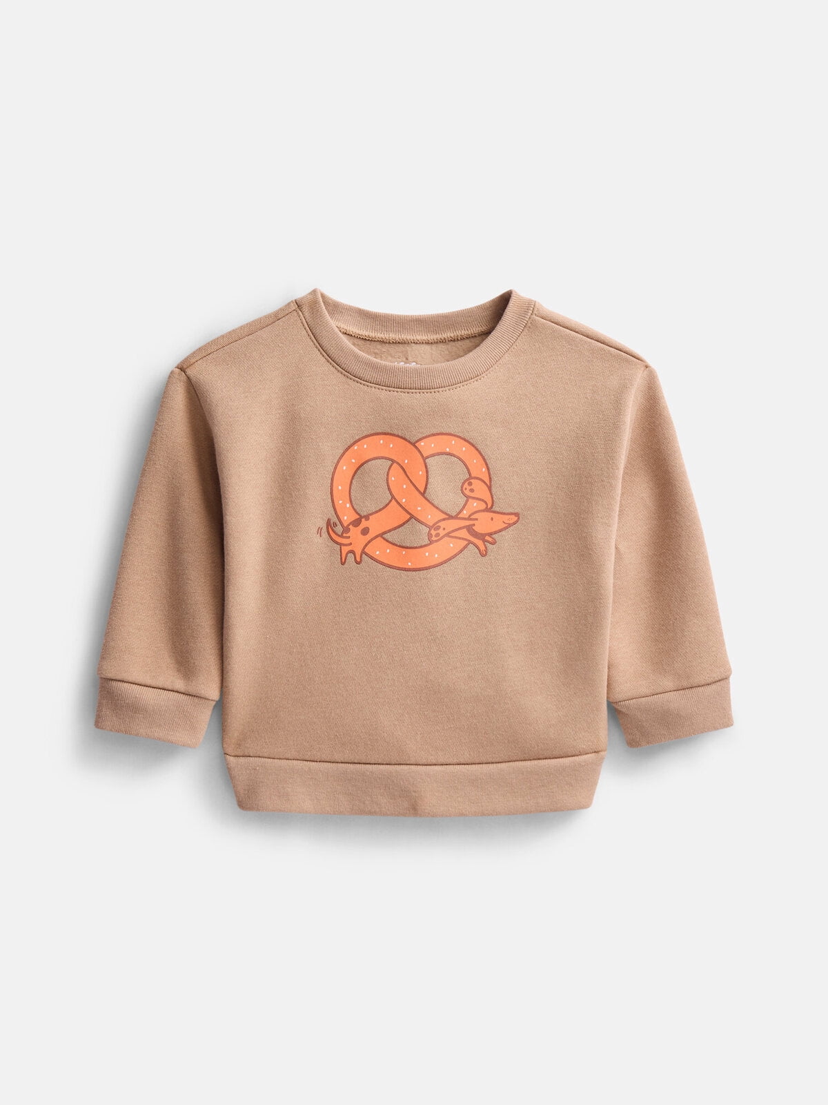 Wonder Nation Baby & Toddler Fleece Crewneck Sweatshirt, Sizes 6M-5T