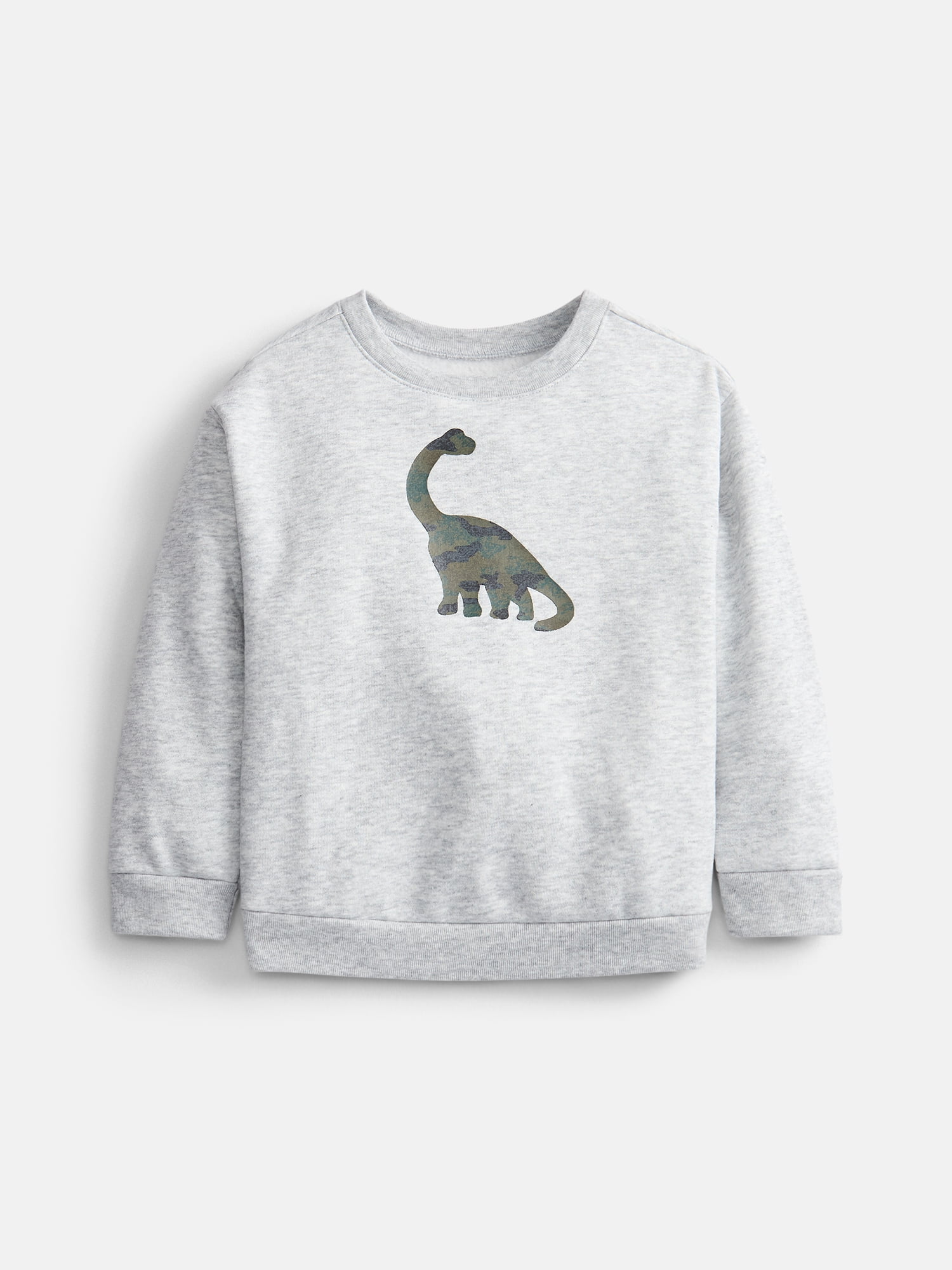 Wonder Nation Baby & Toddler Fleece Crewneck Sweatshirt, Sizes 6M-5T
