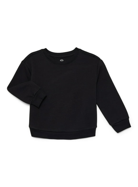 Toddler Boys' Fleece Sweatshirt with Long Sleeves, Sizes 18M-5T