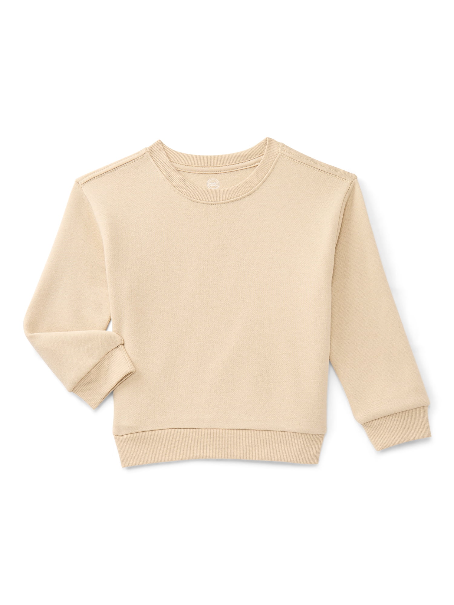 Wonder Nation Toddler Boys' Fleece Sweatshirt with Long Sleeves, Sizes 18M-5T