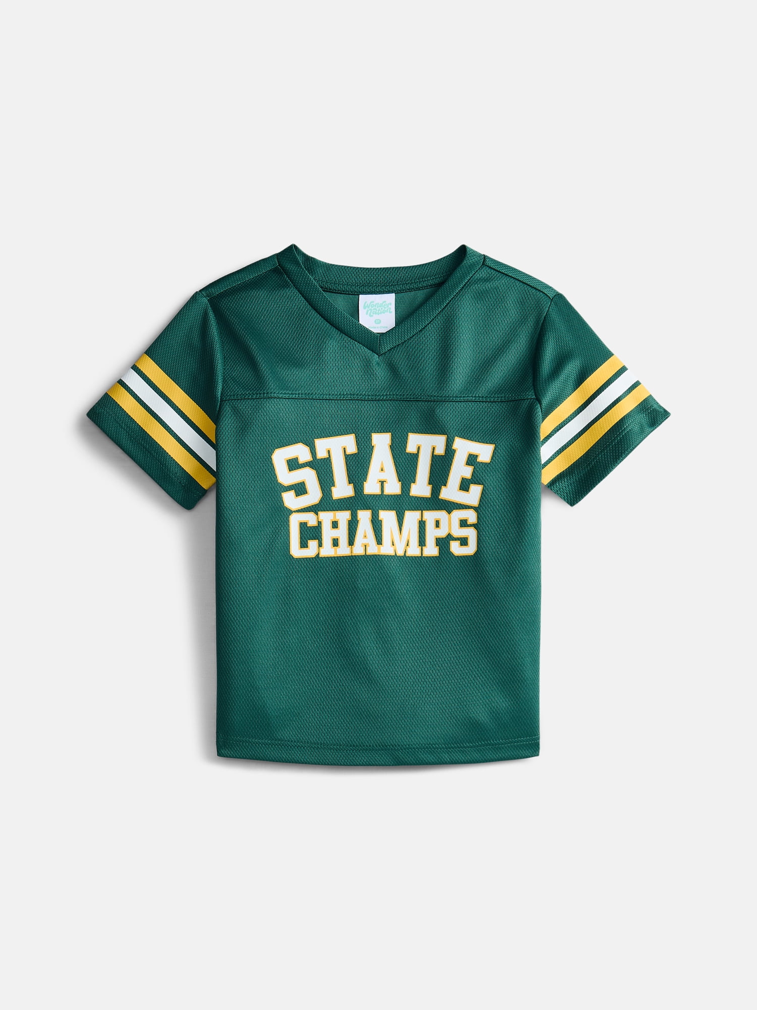 Wonder Nation Toddler Boys Football Tee, Sizes 12M-5T