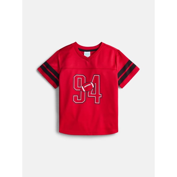 Wonder Nation Toddler Boys Football Tee, Sizes 12M-5T