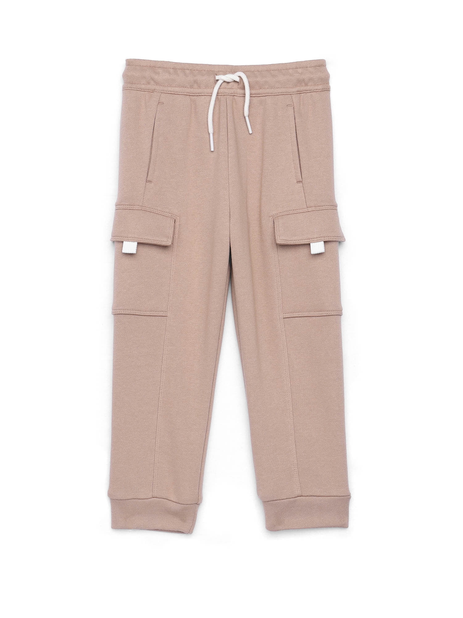 Wonder Nation Toddler Boys French Terry Cargo Joggers, Sizes 12M-5T