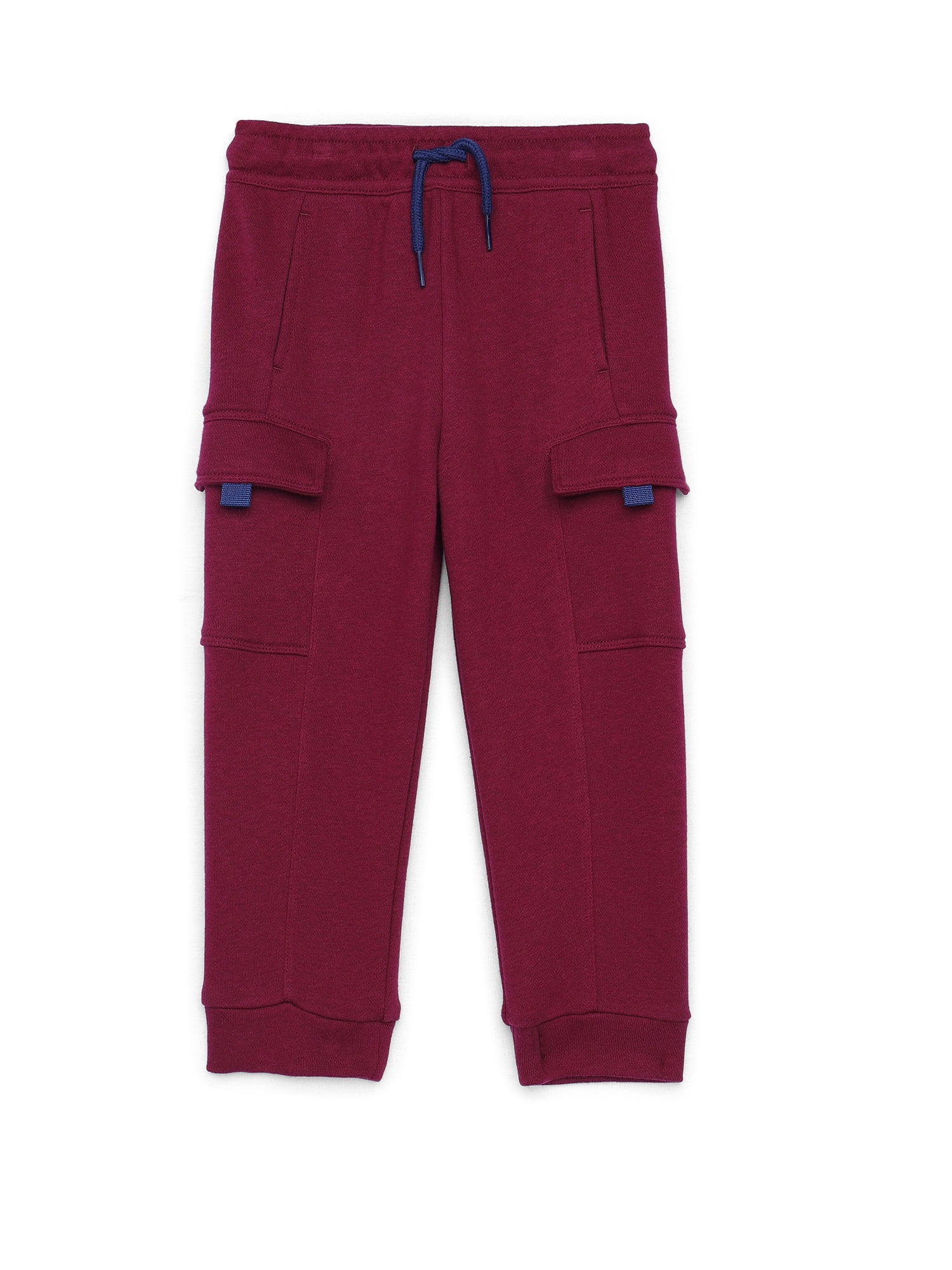 Wonder Nation Toddler Boys French Terry Cargo Joggers, Sizes 12M-5T