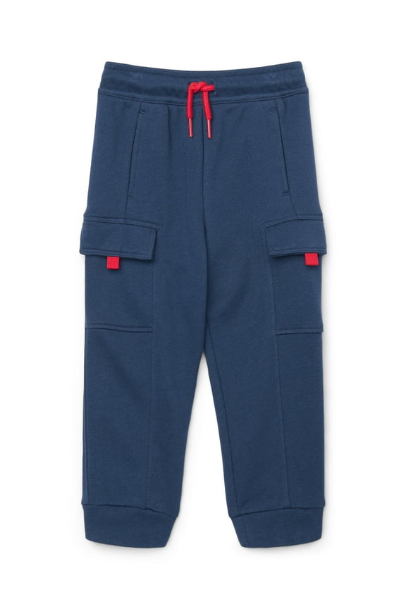 Toddler Boys French Terry Cargo Joggers, Sizes 12M-5T