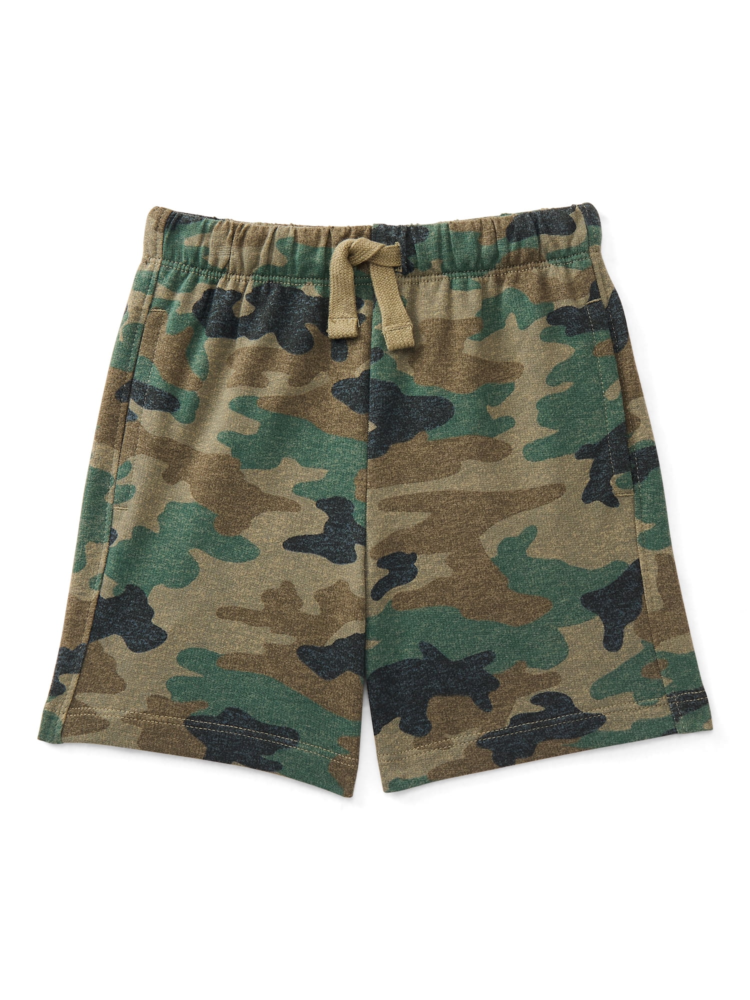 Wonder Nation Toddler Boys Printed French Terry Shorts, Sizes 18M-5T