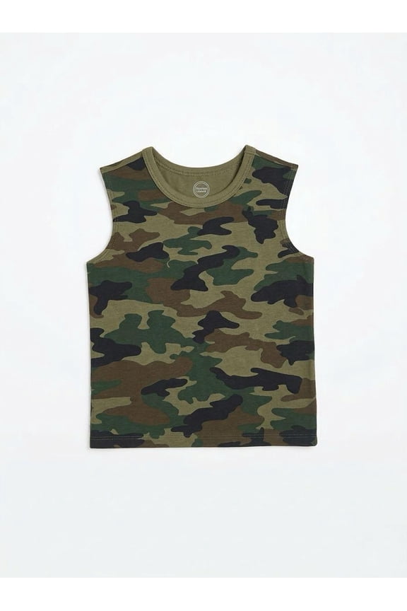 Toddler Boys Muscle Tank, Sizes 18M-5T