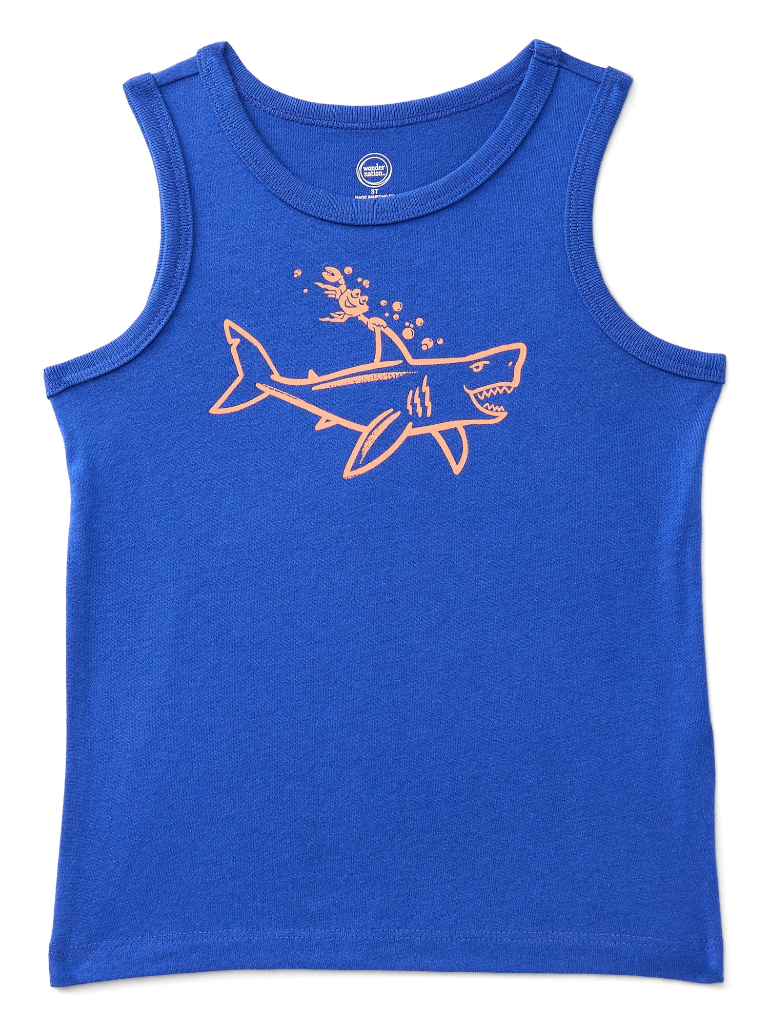Wonder Nation Toddler Boys' Graphic Tank Top, Size 18M-5T