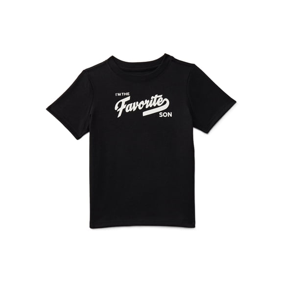 Wonder Nation Toddler Boys Short Sleeve Graphic T-Shirt, Sizes 18M-5T