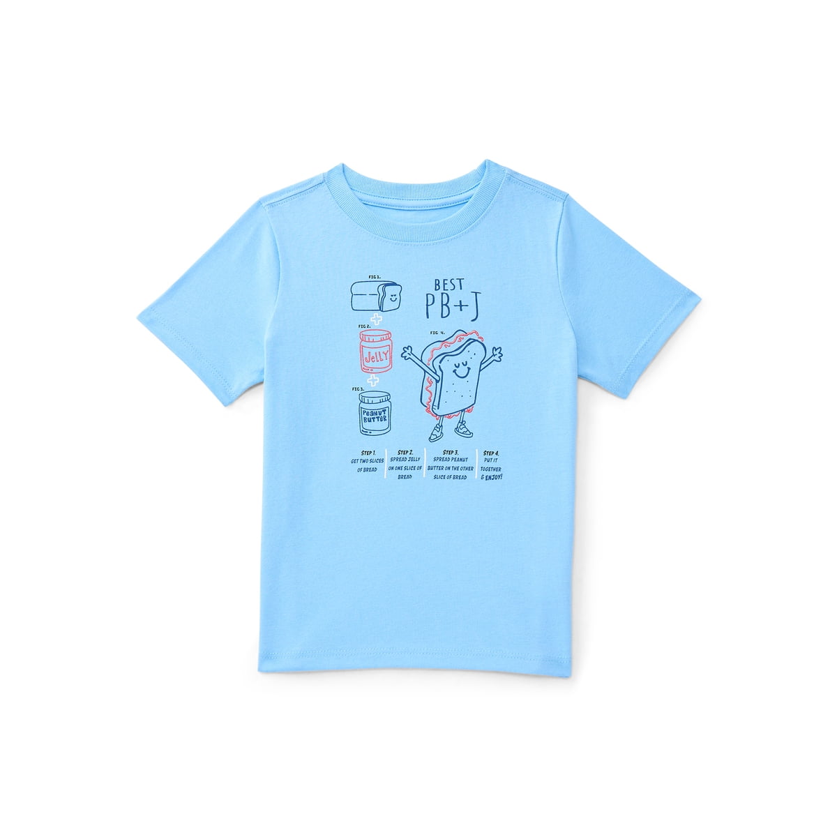 Toddler Boys' Graphic Tee with Short Sleeves, Size 18M-5T