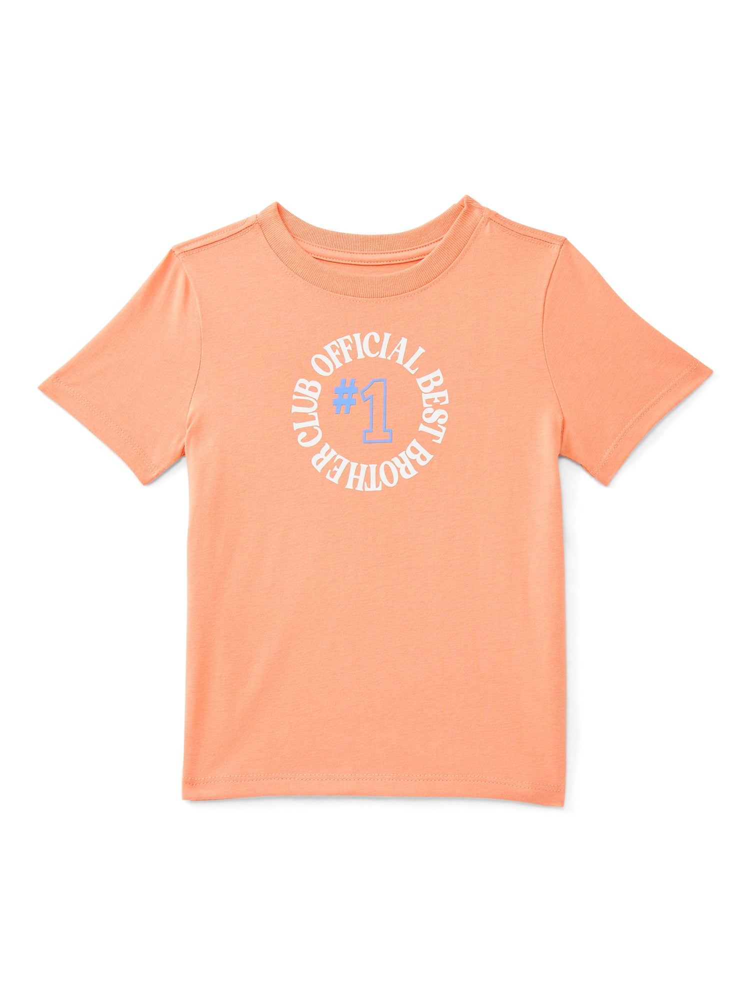 Wonder Nation Toddler Boys' Graphic Tee with Short Sleeves, Size