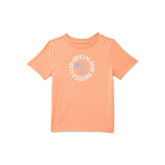 Wonder Nation Toddler Boys' Graphic Tee with Short Sleeves, Size 18M-5T