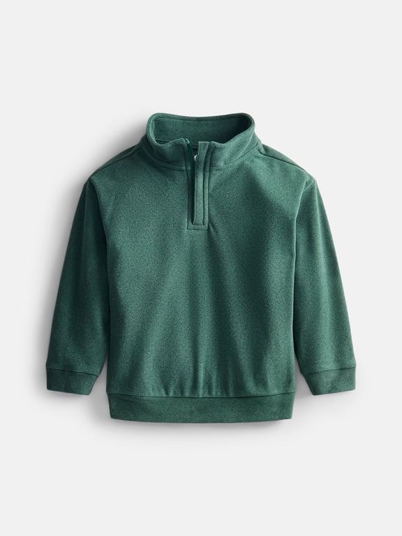 Toddler Boys Quarter Zip Pullover, Sizes 18M-5T